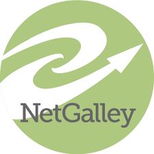 A green circle with the words netgalley in it.